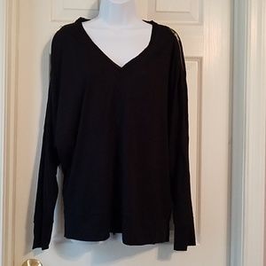 Rachel Roy black shirt
